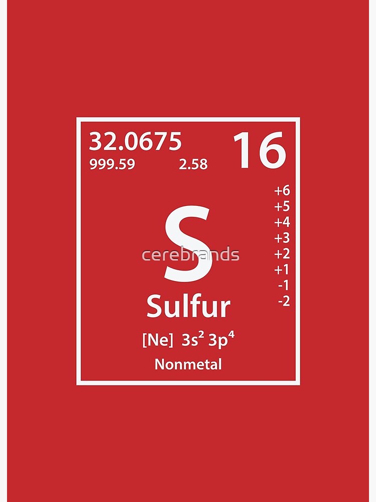 Descubre a qué grupo pertenece el azufre en la tabla periódica